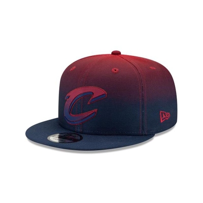 Sapca New Era Cleveland Cavaliers NBA Back Half 9FIFTY Snapback - Rosii